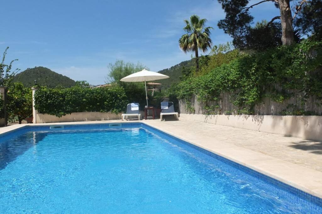 Villa Maria, Bonita Casa Con Jardin Y Piscina Privada En Andraitx Buitenkant foto