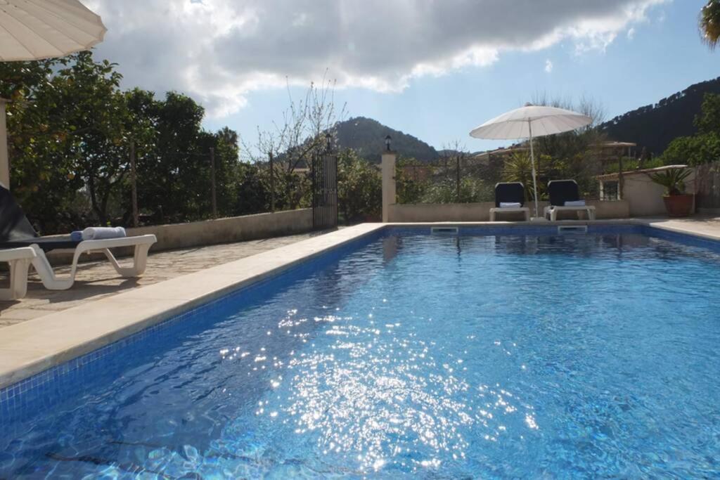 Villa Maria, Bonita Casa Con Jardin Y Piscina Privada En Andraitx Buitenkant foto