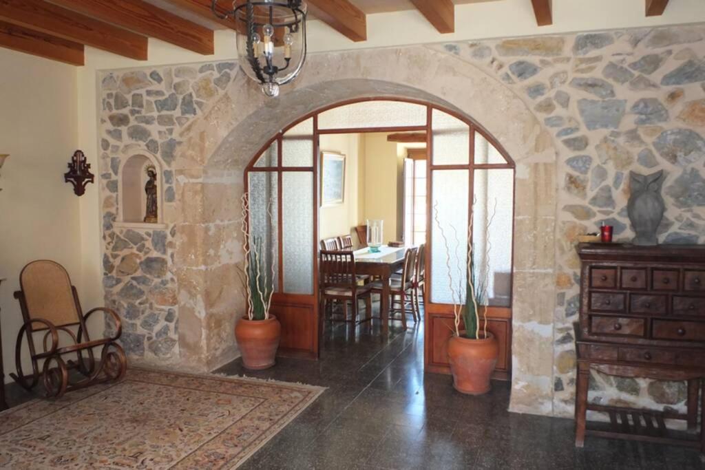 Villa Maria, Bonita Casa Con Jardin Y Piscina Privada En Andraitx Buitenkant foto