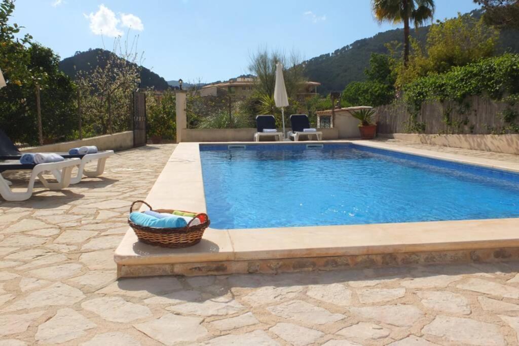 Villa Maria, Bonita Casa Con Jardin Y Piscina Privada En Andraitx Buitenkant foto