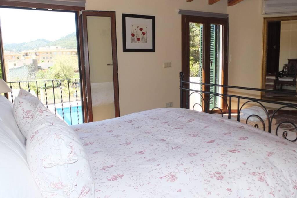 Villa Maria, Bonita Casa Con Jardin Y Piscina Privada En Andraitx Buitenkant foto